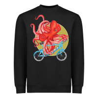 Black Cycling octopus Heavyweight Sweatshirt - Bettercallsaul