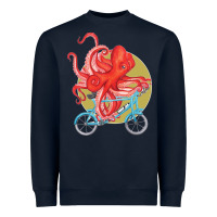Navy Cycling octopus Heavyweight Sweatshirt - Bettercallsaul