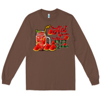 Chestnut hot mom summer watermelon Long Sleeve Tee - RacoonDesign