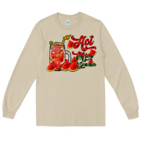 Mushroom hot mom summer watermelon Long Sleeve Tee - RacoonDesign