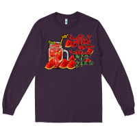 Plum hot mom summer watermelon Long Sleeve Tee - RacoonDesign
