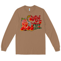 Toasted Coconut hot mom summer watermelon Long Sleeve Tee - RacoonDesign