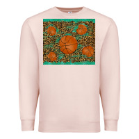 Pale Pink basketball tumbler Premium Sweatshirt - RanaPortraitStore