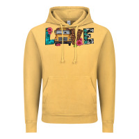 Vintage Mustard love school bus Vintage Hoodie - Artiststas