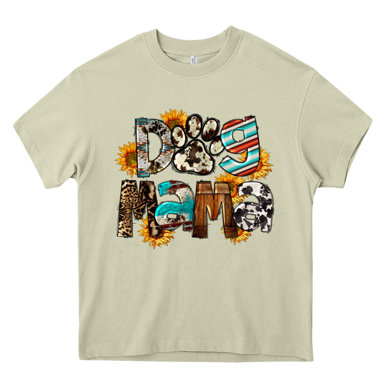 Dog Mama Mother's Day Heavy Core Tee by FaDigitalArtStudio | Teevron