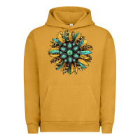 Pigment Peanut Butter Gemstone Sunflower Urban Hoodie - RanaPortraitStore