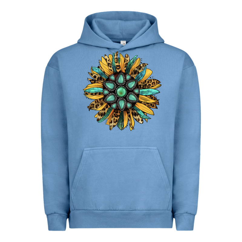 Gemstone Sunflower Urban Hoodie by RanaPortraitStore | Teevron
