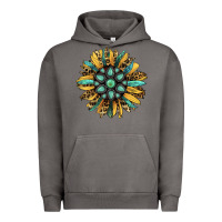 Pigment Tornado Gemstone Sunflower Urban Hoodie - RanaPortraitStore
