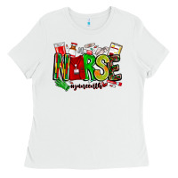White Nurse Juneenth Ladies Tee - CowhideDigitalArt