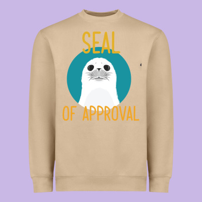 Seal Of Approval Heavyweight Sweatshirt Designed By Bettercallsaul