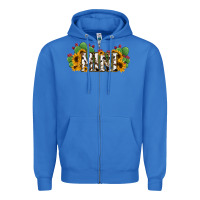 True Royal Cactus Cowhide Sunflower Mama and Mini Set Zipper Hoodie - Jasminsmagicworld