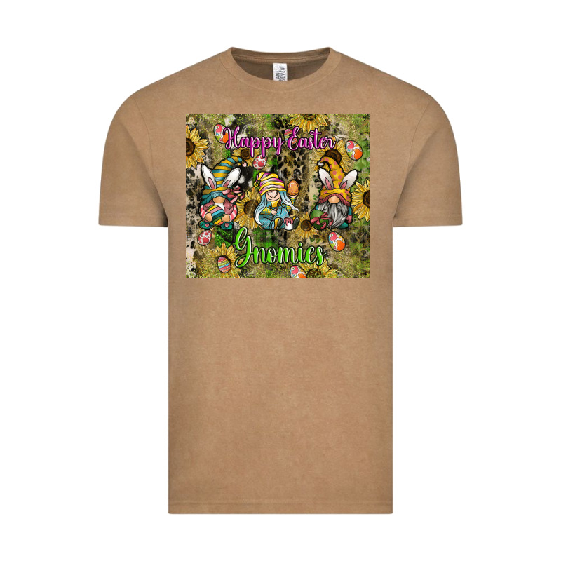 Easter Gnome Celebration Vintage Tee by CowhideDigitalArt | Teevron