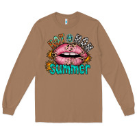 Toasted Coconut hot mom summer Long Sleeve Tee - RacoonDesign