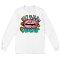 White hot mom summer Long Sleeve Tee - RacoonDesign