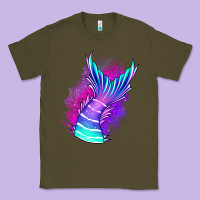 Mermaid Classic Tee Designed By Jasminsmagicworld