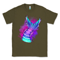 Army Green mermaid Classic Tee - Jasminsmagicworld