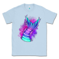 Dusty Blue mermaid Classic Tee - Jasminsmagicworld