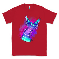 Red mermaid Classic Tee - Jasminsmagicworld