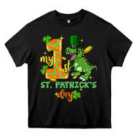 Black my first st. patricks day Heavy Core Tee - FaDigitalArtStudio