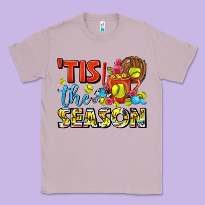 Tis The Season  Softball Coffee Mug Classic Tee Designed By Fadigitalartstudio