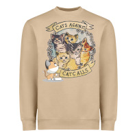 Mushroom Cats Against Cat Calls Heavyweight Sweatshirt - Bettercallsaul