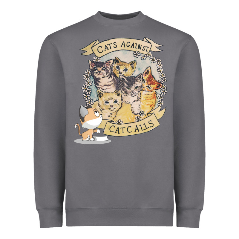 Cats Against Cat Calls Heavyweight Sweatshirt by Bettercallsaul | Teevron