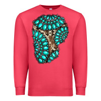 Cardinal gemstone cowhide patches Premium Sweatshirt - RanaPortraitStore