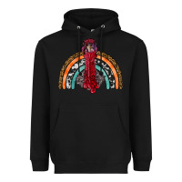 Black thanksgiving turkey rainbow Heavyweight Hoodie - RanaPortraitStore