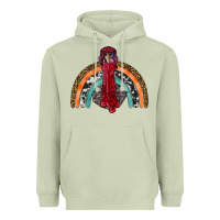 Matcha thanksgiving turkey rainbow Heavyweight Hoodie - RanaPortraitStore