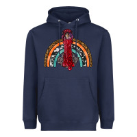 Navy thanksgiving turkey rainbow Heavyweight Hoodie - RanaPortraitStore