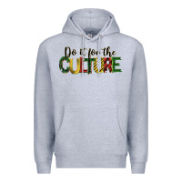 Heather Grey do it for the culture juneteenth Premium Hoodie - BarkalooDesign