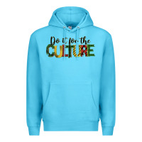 Ocean Blue do it for the culture juneteenth Premium Hoodie - BarkalooDesign