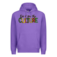 Purple do it for the culture juneteenth Premium Hoodie - BarkalooDesign