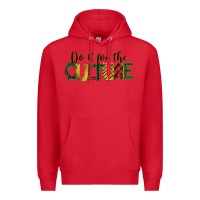 Red do it for the culture juneteenth Premium Hoodie - BarkalooDesign