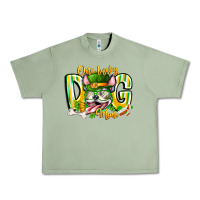 Oil Green st patricks day dog mom Urban Heavy Tee - CowhideDigitalArt