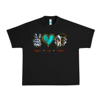 Black Peace Love Indians Urban Heavy Tee - Jasminsmagicworld