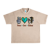 French Oak Peace Love Indians Urban Heavy Tee - Jasminsmagicworld