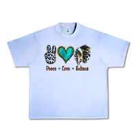 Grape Ice Peace Love Indians Urban Heavy Tee - Jasminsmagicworld