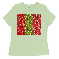 Matcha summer fruits Ladies Tee - CowhideDigitalArt