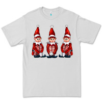 Dove Grey Christmas Elfs Premium Tee - FaDigitalArtStudio