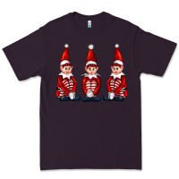 Plum Christmas Elfs Premium Tee - FaDigitalArtStudio