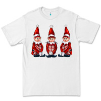 White Christmas Elfs Premium Tee - FaDigitalArtStudio