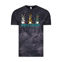 Cloud Black Happy Easter Vintage Tee - CowhideDigitalArt