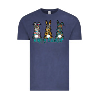Vintage Denim Happy Easter Vintage Tee - CowhideDigitalArt