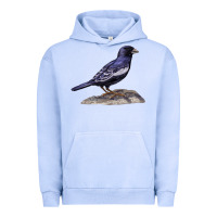Pigment Grape Ice Lark Bunting Colorado State Bird Urban Hoodie - RanaPortraitStore