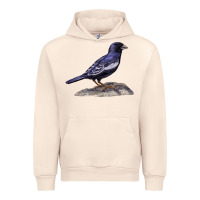 Sandshell Lark Bunting Colorado State Bird Urban Hoodie - RanaPortraitStore