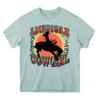 Arona American cowgirl 4th of july Heavy Core Tee - FaDigitalArtStudio
