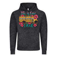 Vintage Black this is how i roll school bus Vintage Hoodie - Artiststas