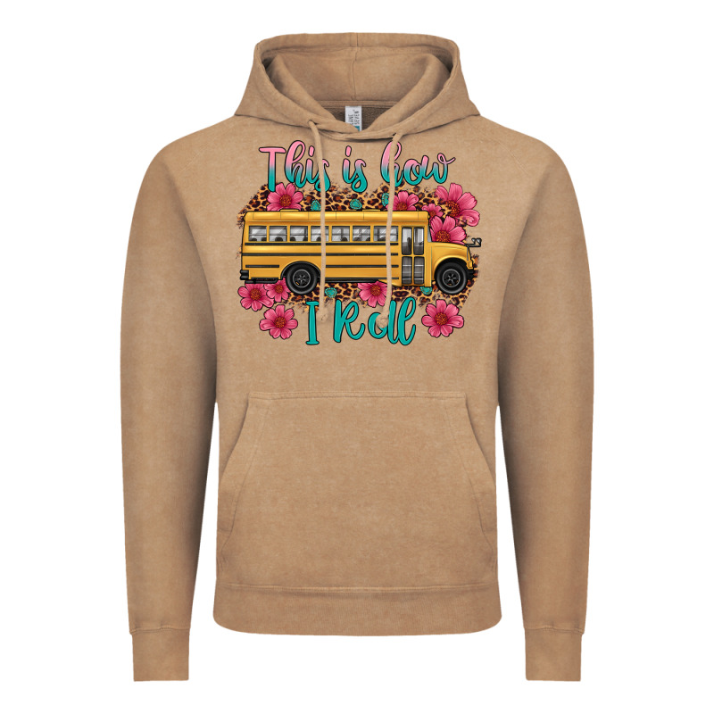 This Is How I Roll School Bus Vintage Hoodie by Artiststas | Teevron
