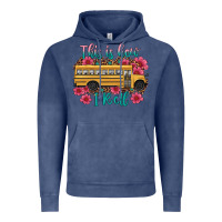 Vintage Denim this is how i roll school bus Vintage Hoodie - Artiststas